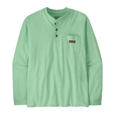 Long-Sleeved Work Henley Pocket Tee