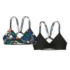 Reversible Seaglass Bay Halter Bikini Top