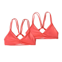 Reversible Seaglass Bay Halter Bikini Top