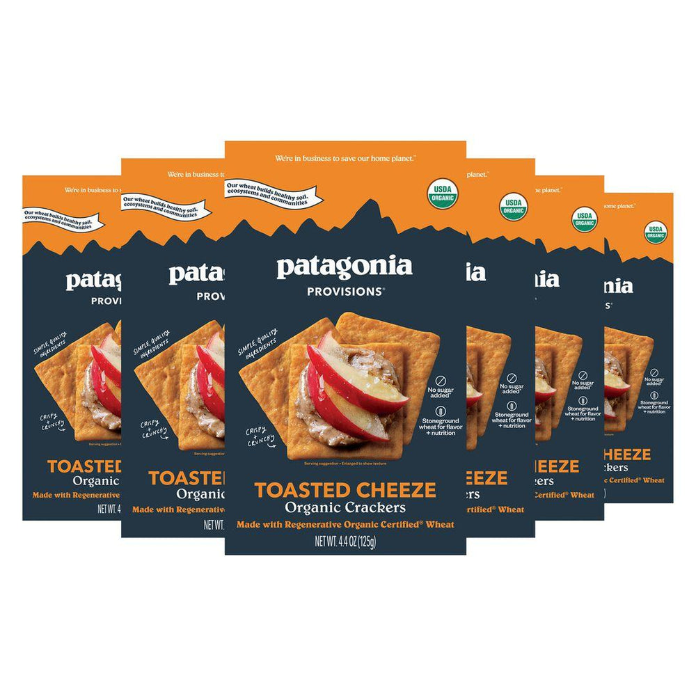 Provisions Organic Toasted Cheeze Crackers