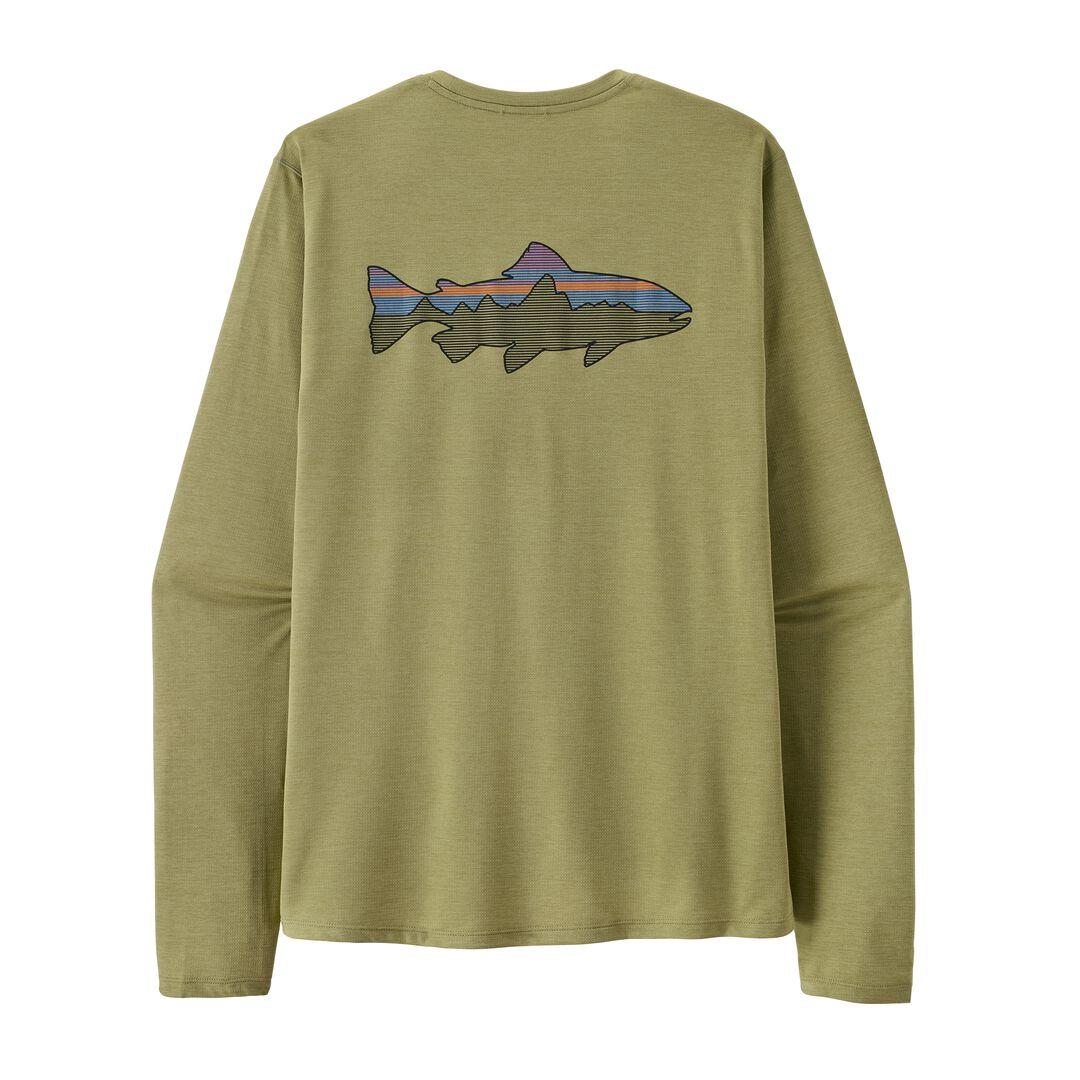 Long-Sleeved Capilene® Cool Sun Shirt - Fitz Roy Trout