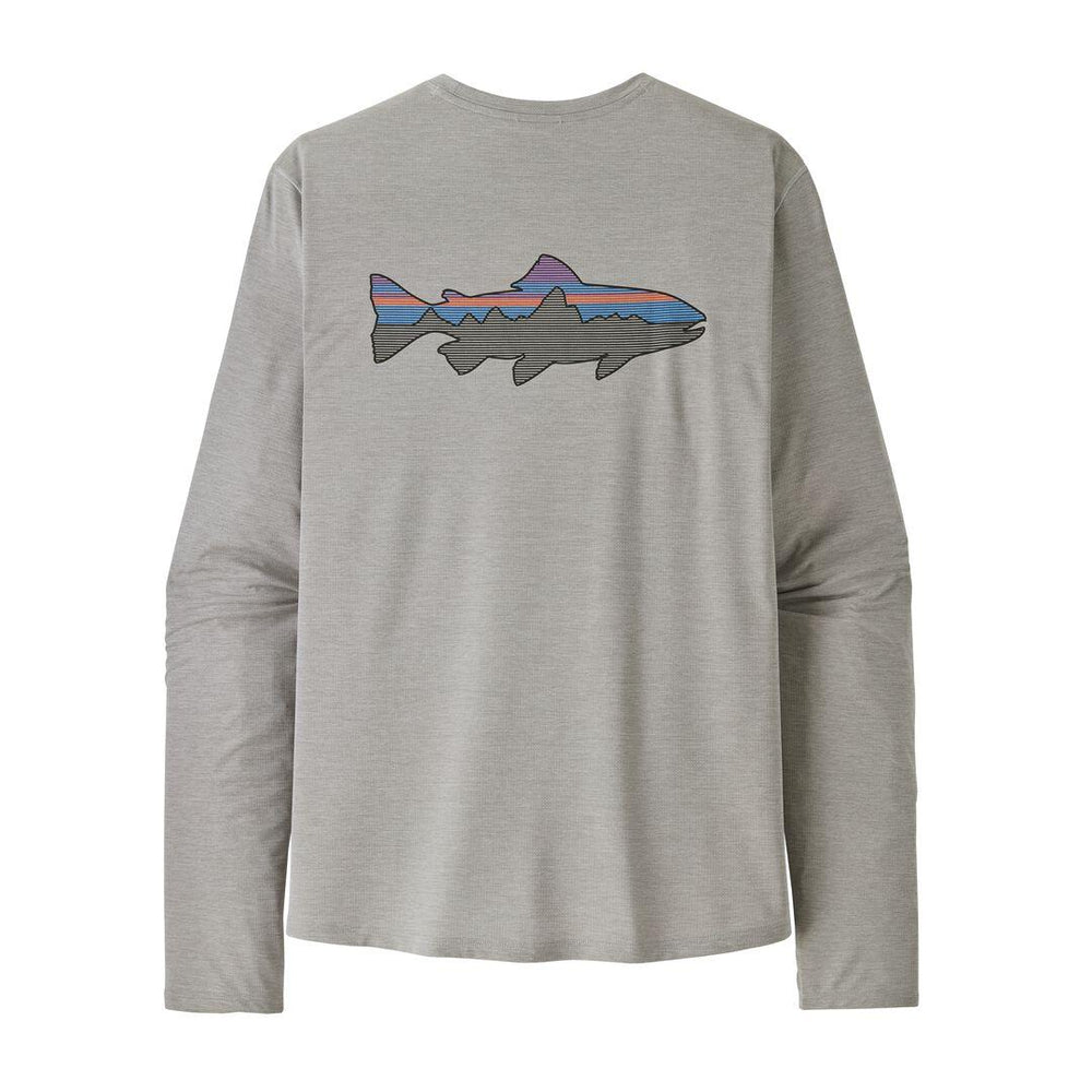 Long-Sleeved Capilene® Cool Sun Shirt - Fitz Roy Trout