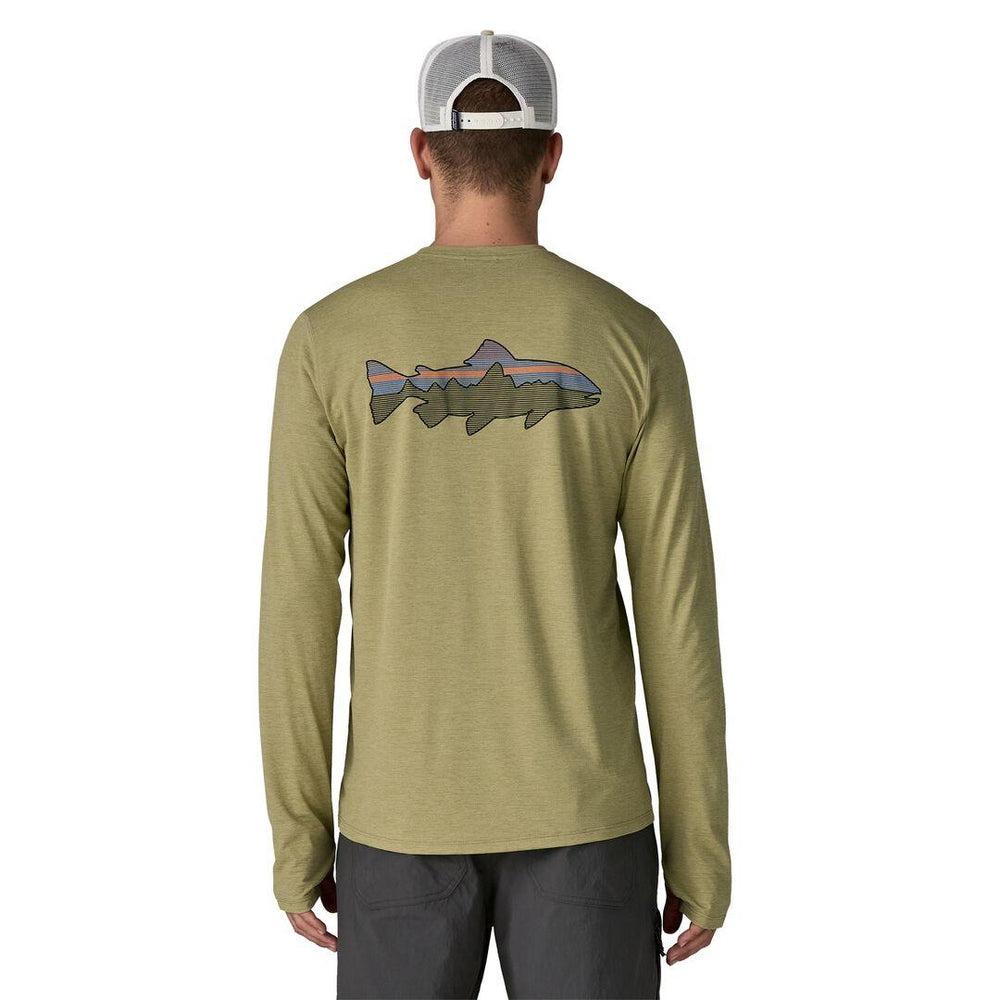 Long-Sleeved Capilene® Cool Sun Shirt - Fitz Roy Trout