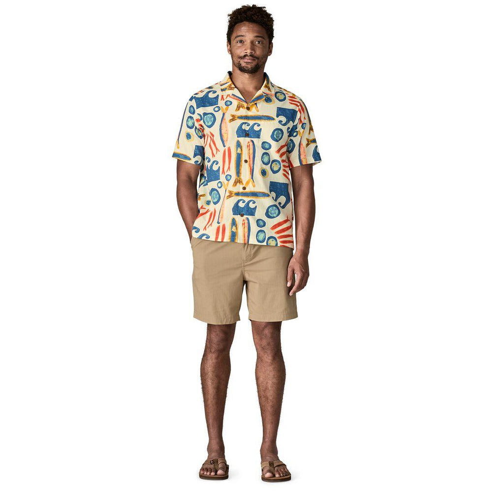 Tidal Threads Button-Down Camp Shirt