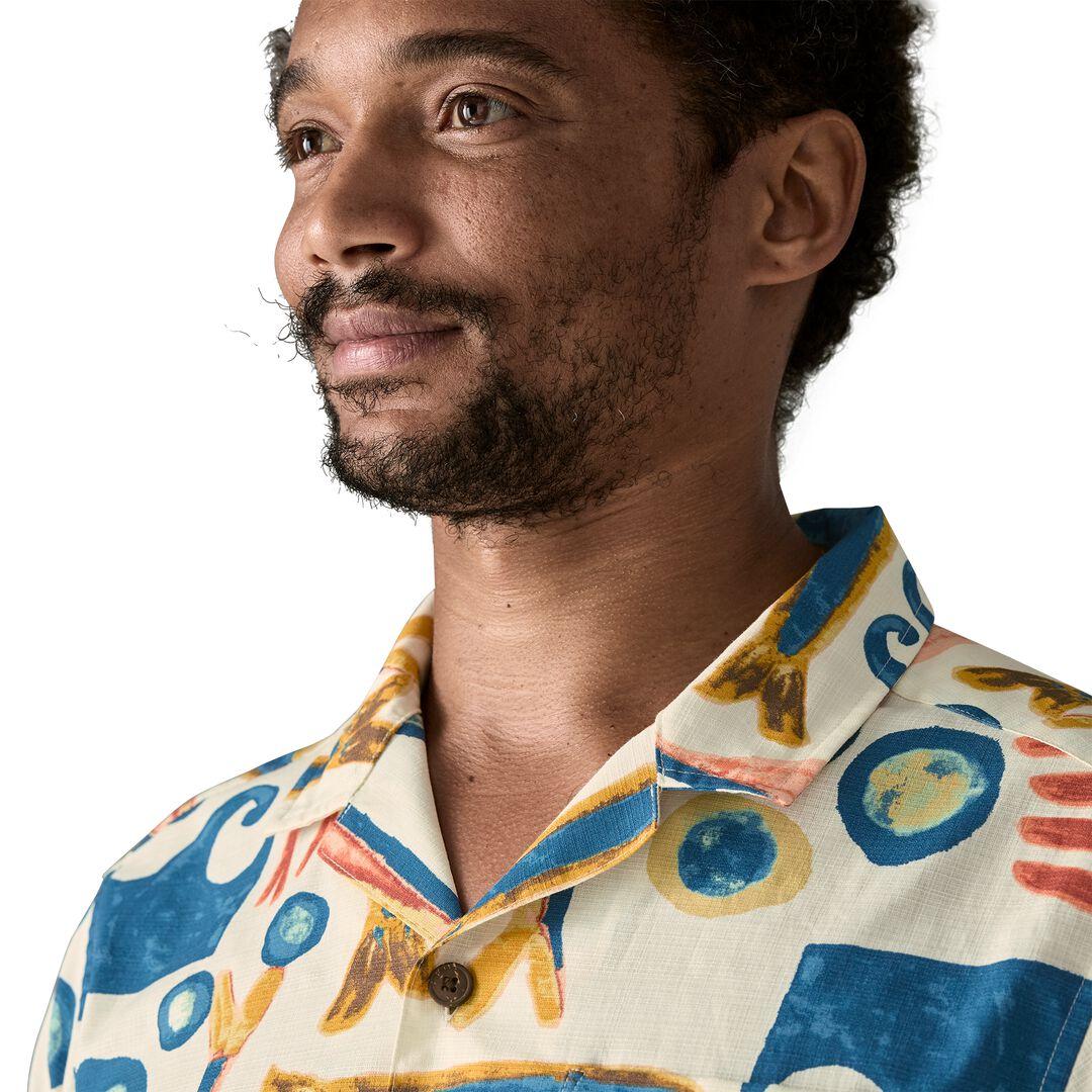 Tidal Threads Button-Down Camp Shirt