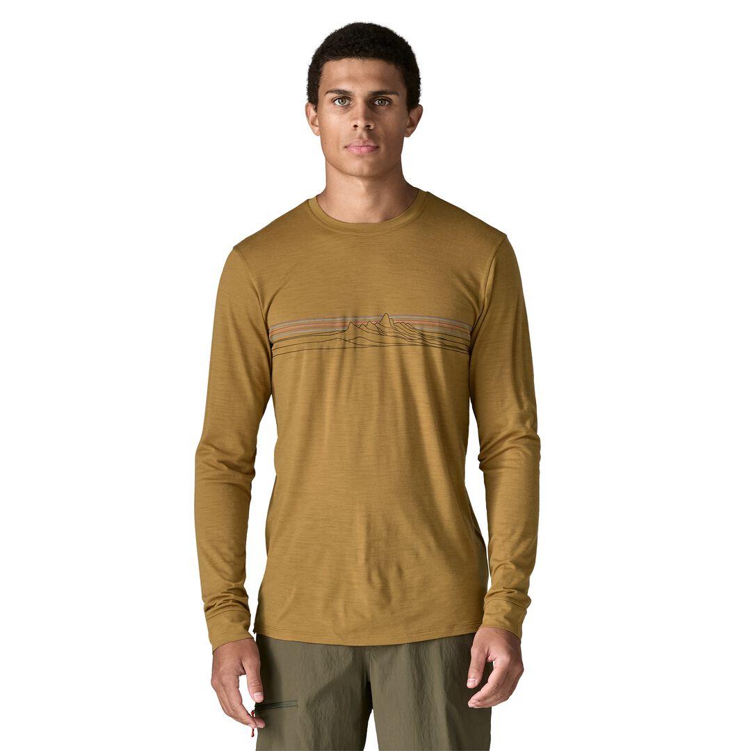 Long-Sleeved Capilene® Cool Merino Blend Graphic Shirt