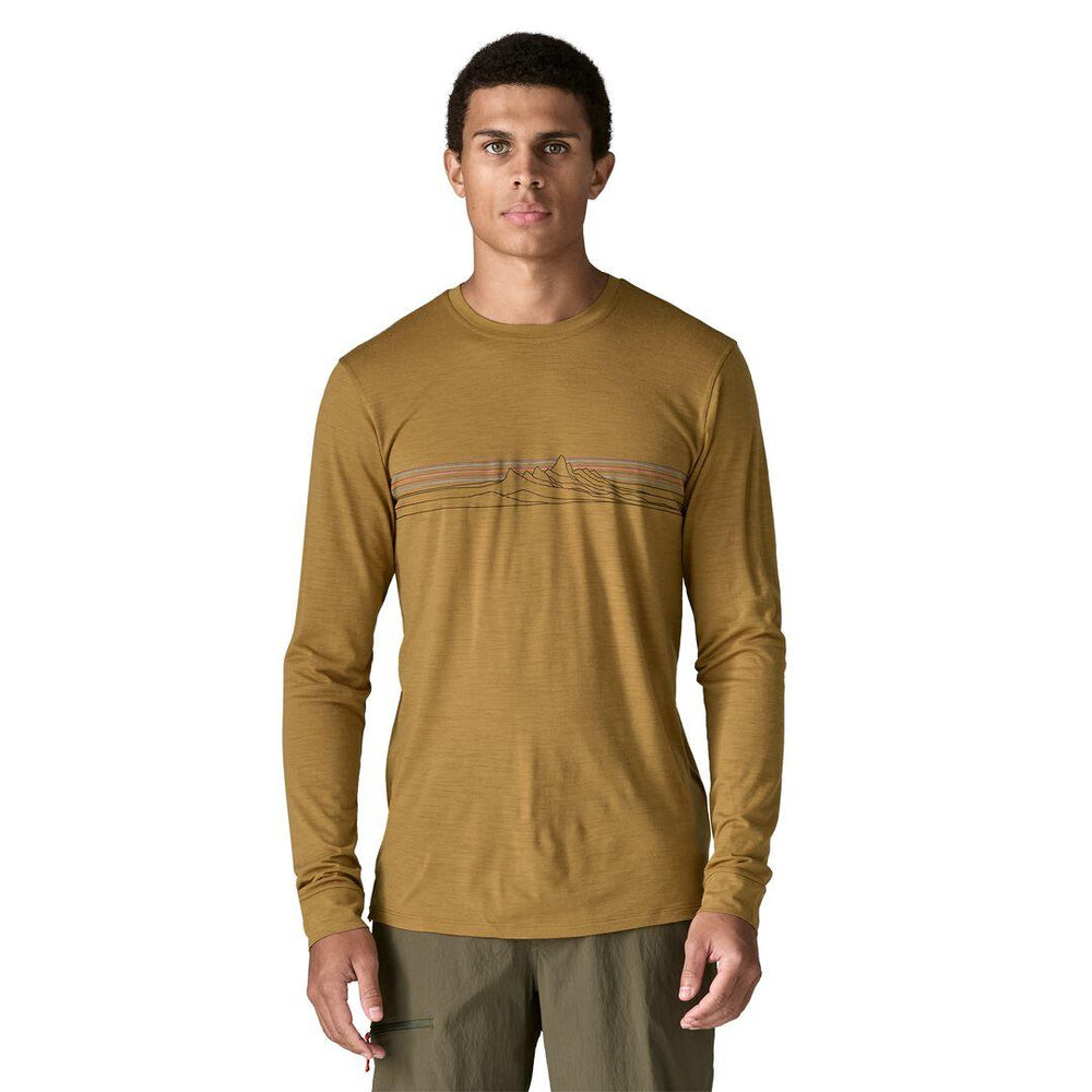 Long-Sleeved Capilene® Cool Merino Blend Graphic Shirt