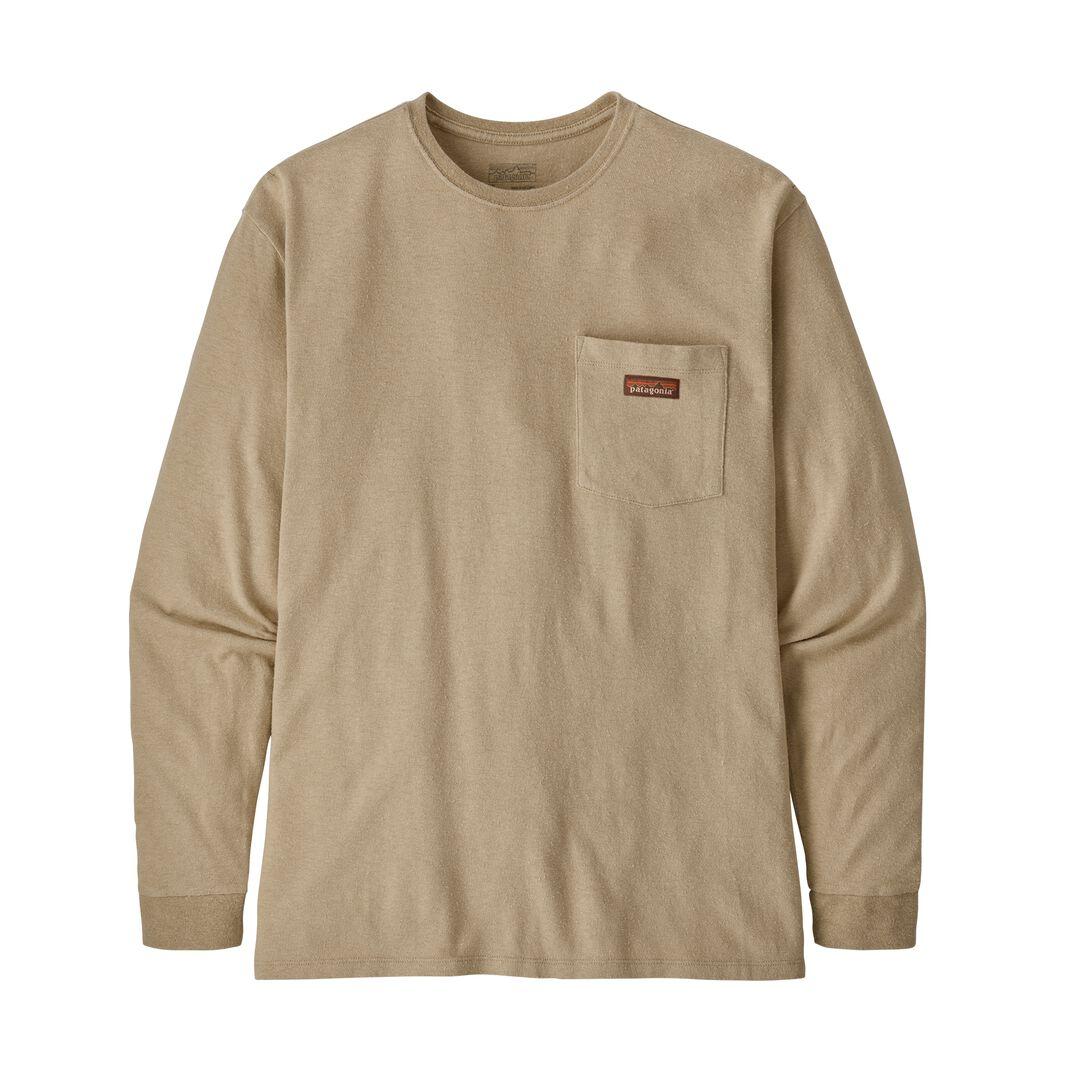 Long-Sleeved Work Pocket T-Shirt