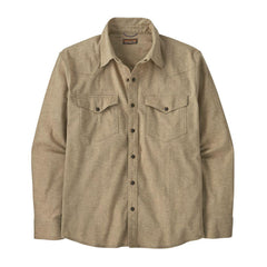 Long-Sleeved Western Snap Work Shirt