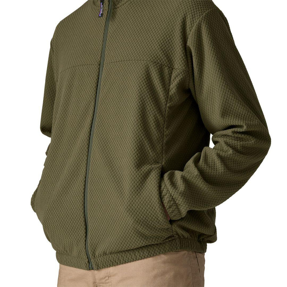 Textured Fleece Hoody
