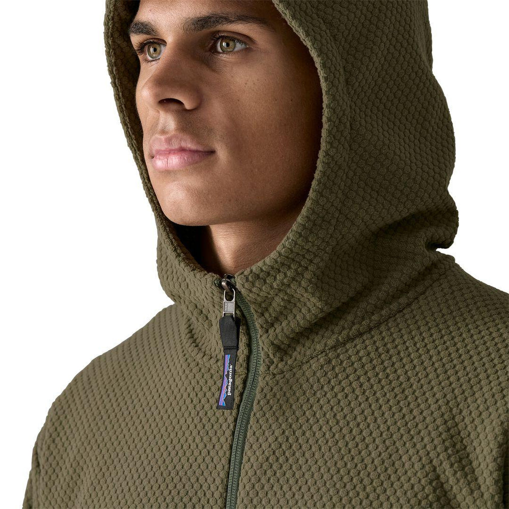 Textured Fleece Hoody
