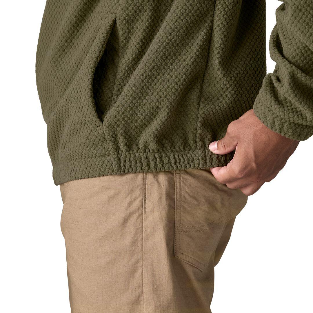 Textured Fleece Hoody
