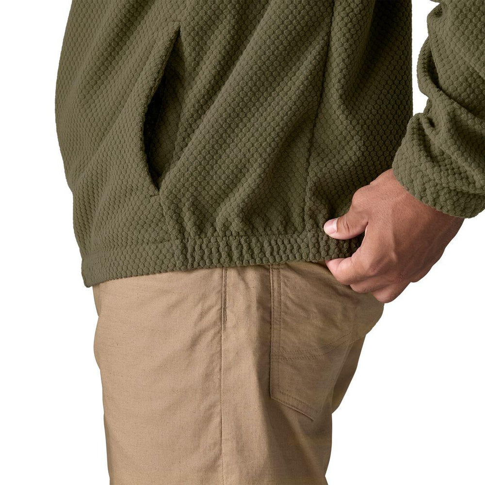 Textured Fleece Hoody