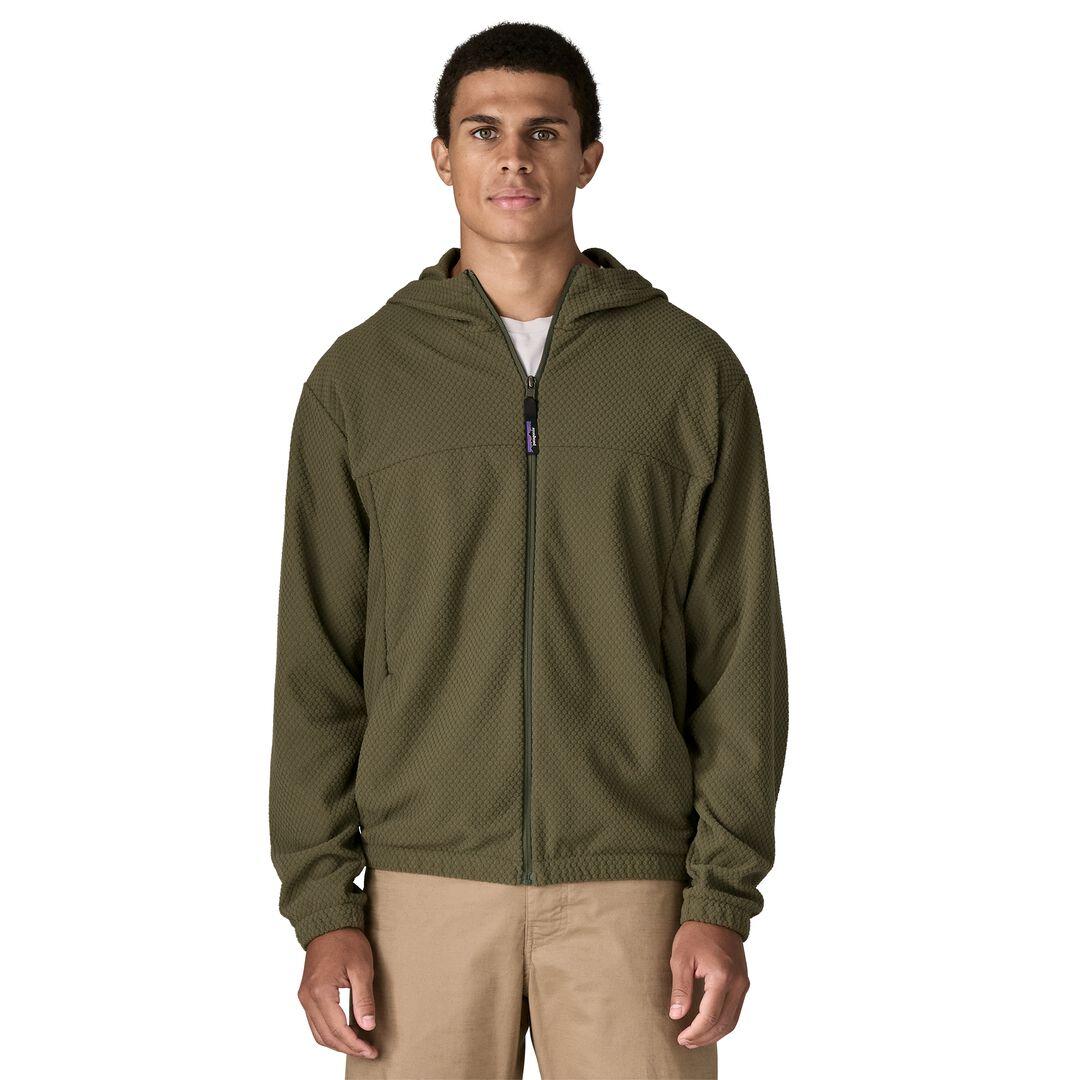 Textured Fleece Hoody