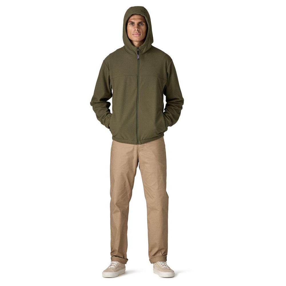 Textured Fleece Hoody