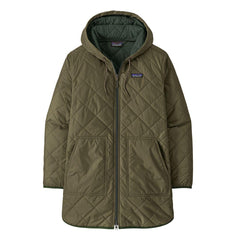 Diamond Quilted Insulated Parka