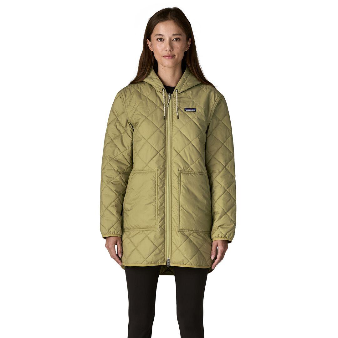 Diamond Quilted Insulated Parka