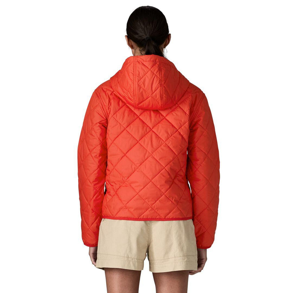Diamond Quilted Insulated Bomber  Hoody