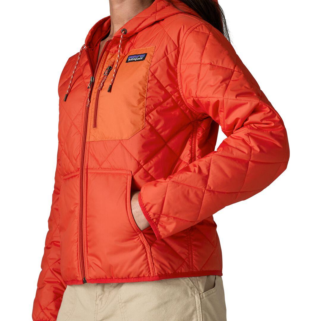 Diamond Quilted Insulated Bomber  Hoody