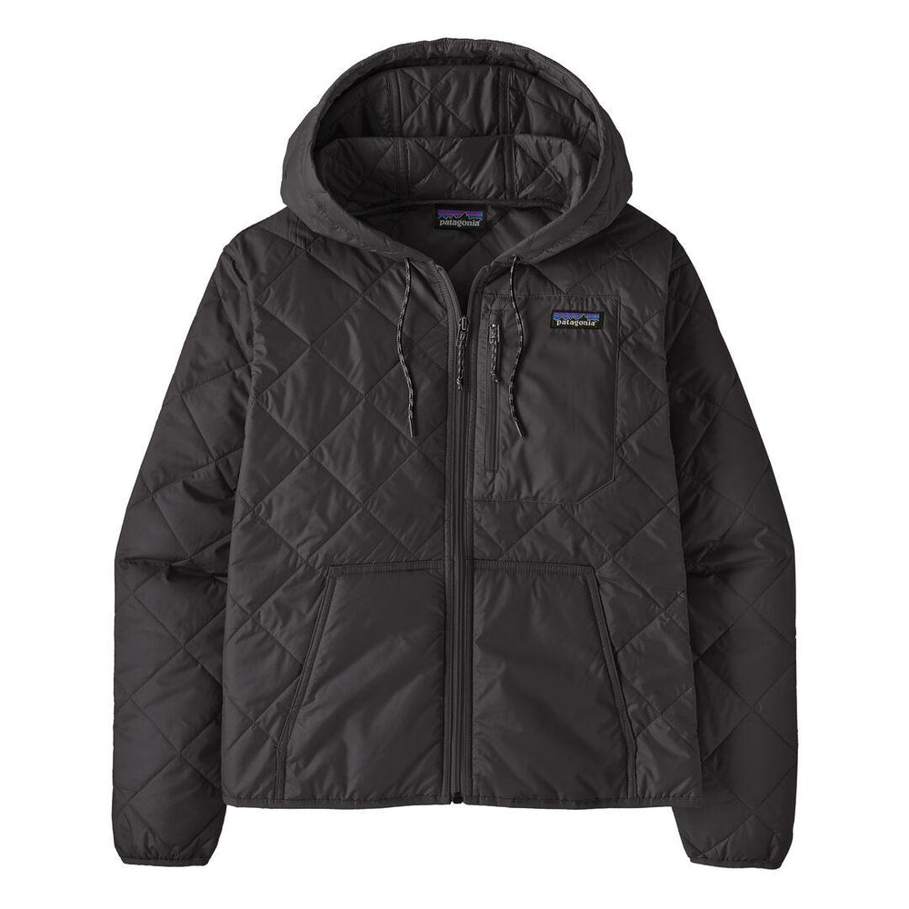 Diamond Quilted Insulated Bomber  Hoody