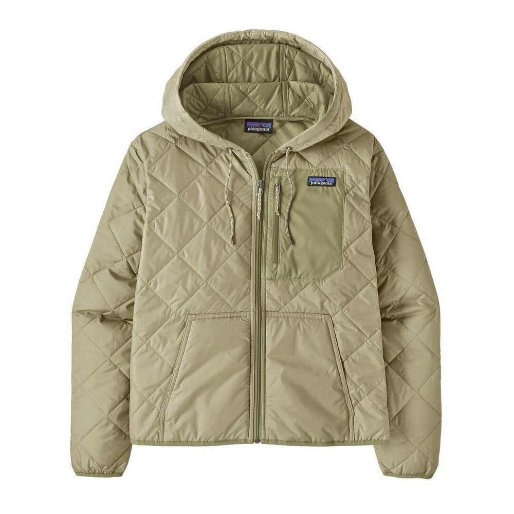 Diamond Quilted Insulated Bomber  Hoody