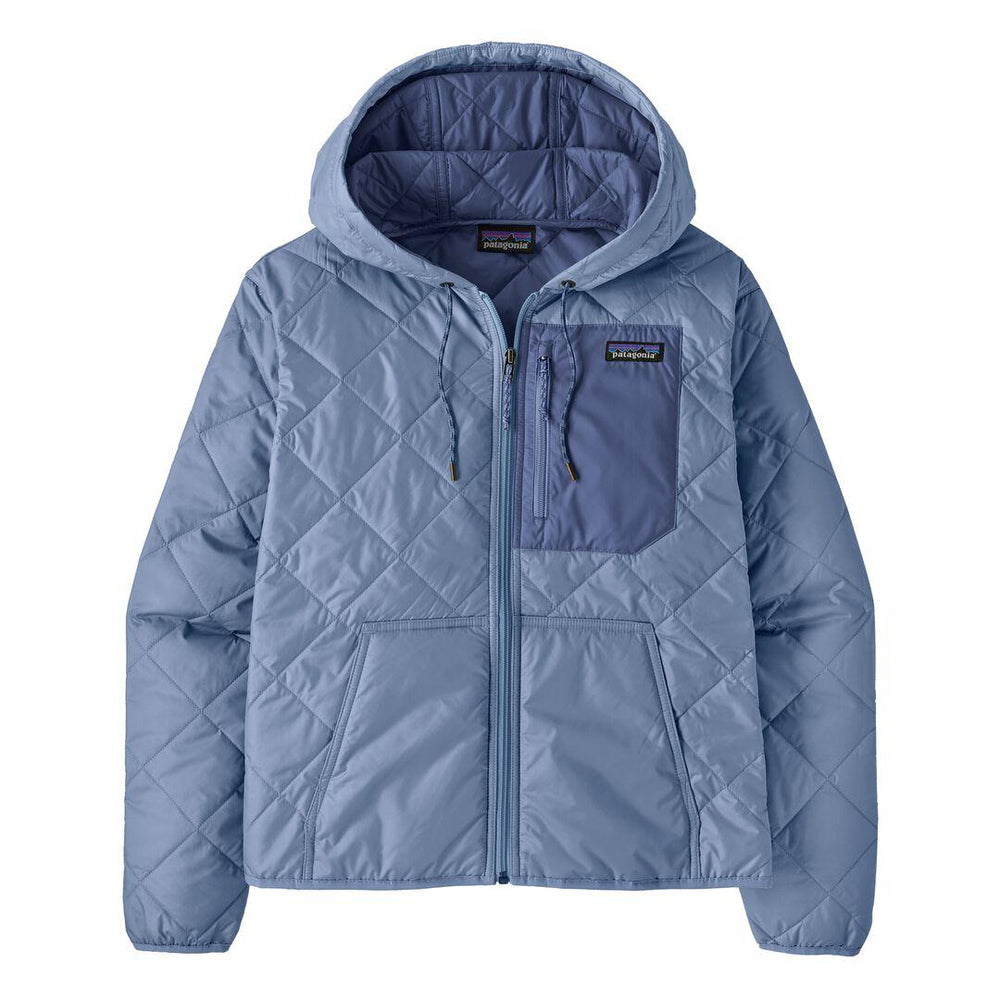 Diamond Quilted Insulated Bomber  Hoody