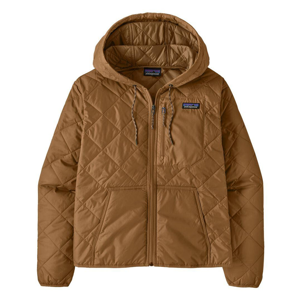 Diamond Quilted Insulated Bomber  Hoody