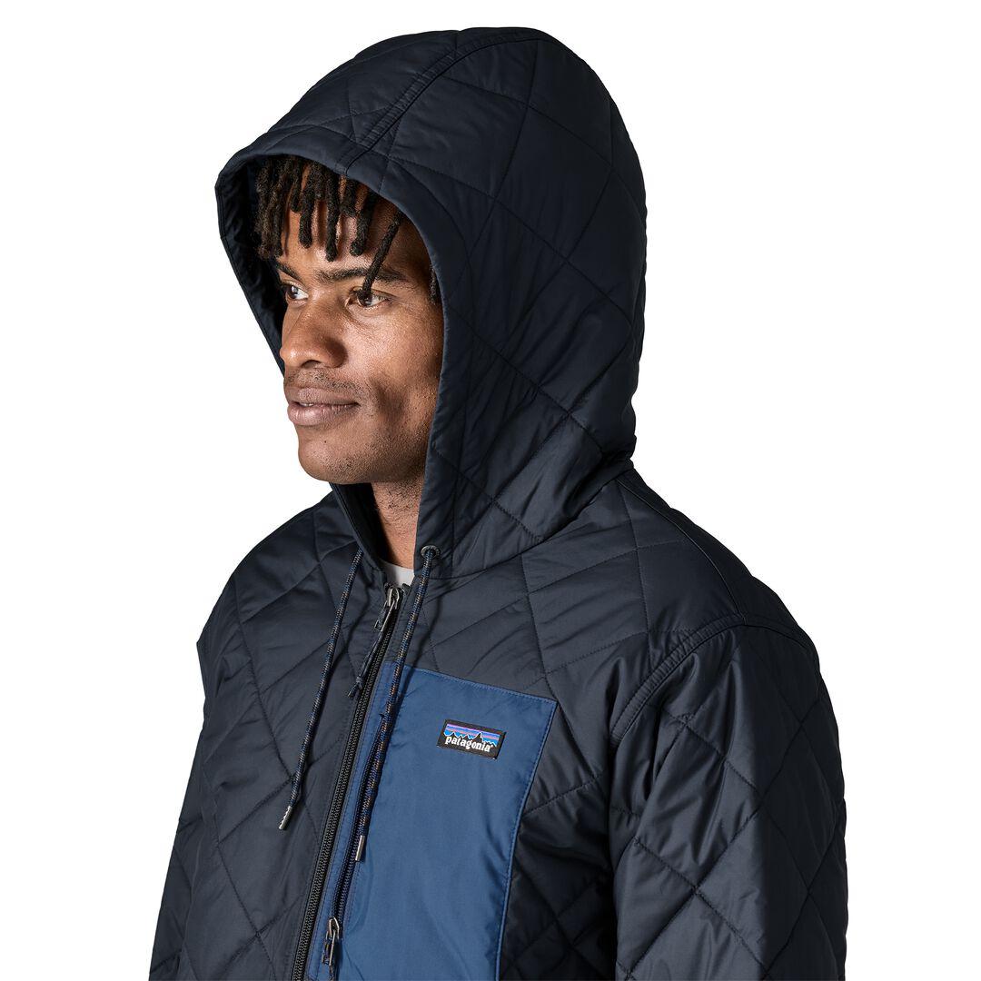 Diamond Quilted Bomber Insulated Hoody