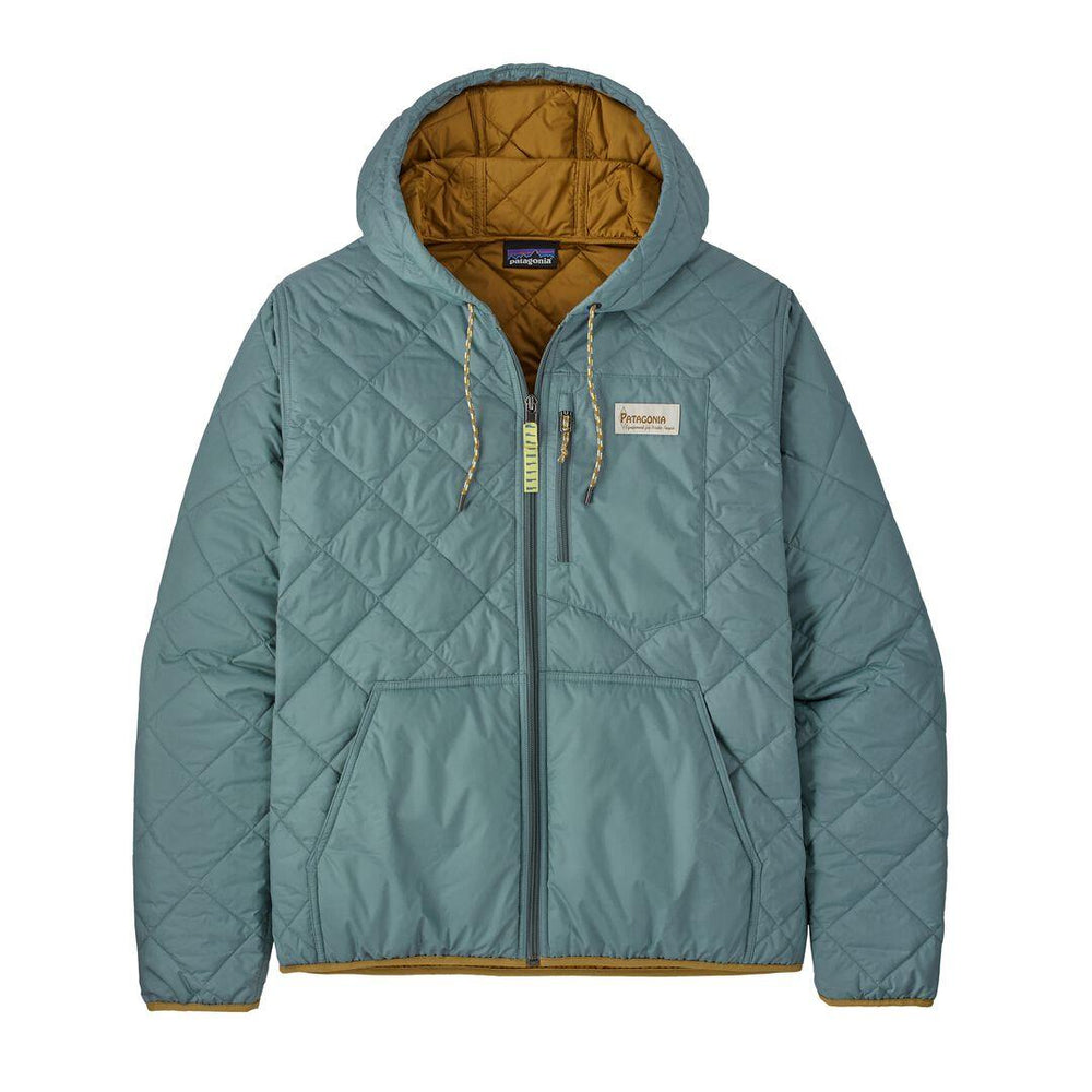 Diamond Quilted Bomber Insulated Hoody