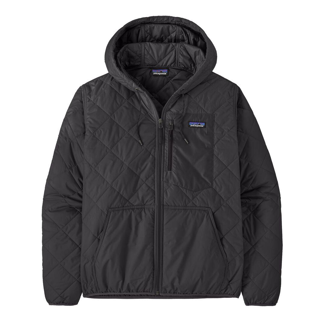 Diamond Quilted Bomber Insulated Hoody