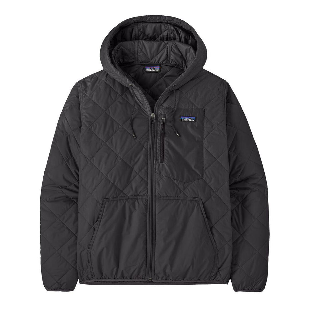 Diamond Quilted Bomber Insulated Hoody
