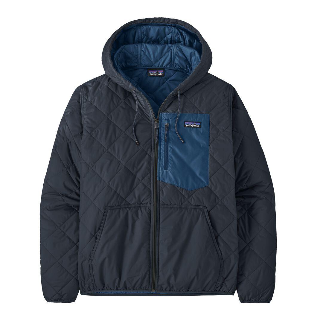 Diamond Quilted Bomber Insulated Hoody