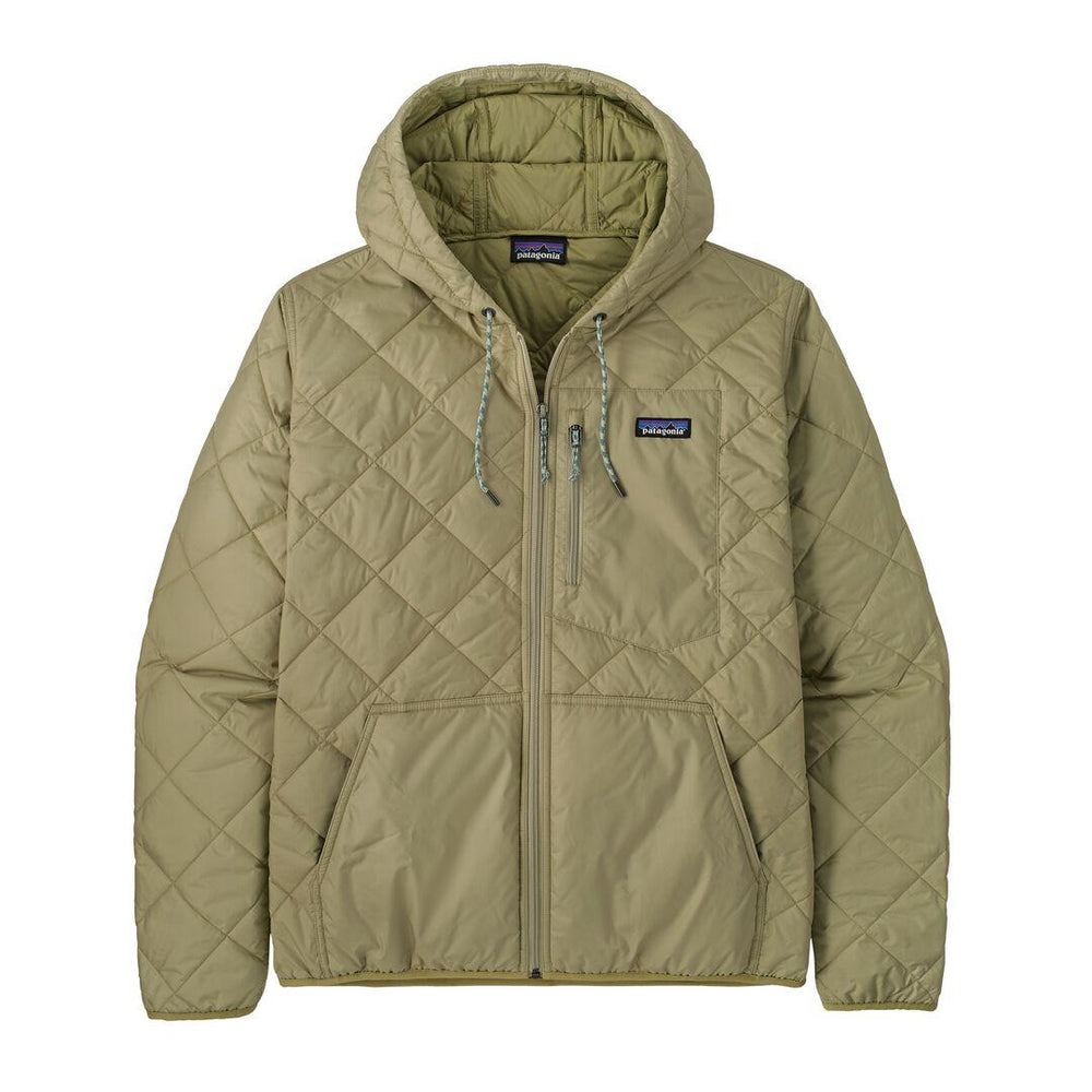 Diamond Quilted Bomber Insulated Hoody
