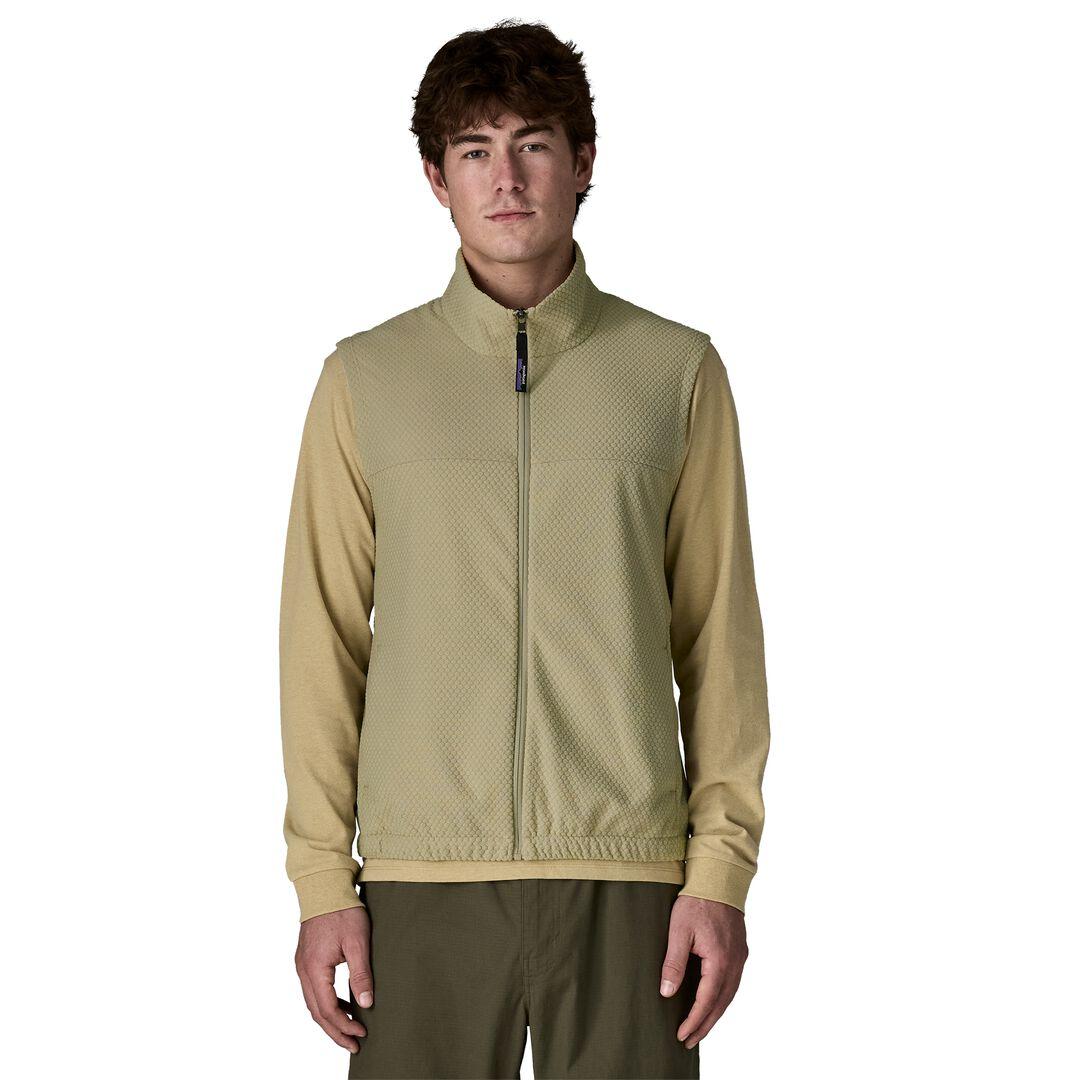 Textured Fleece Vest
