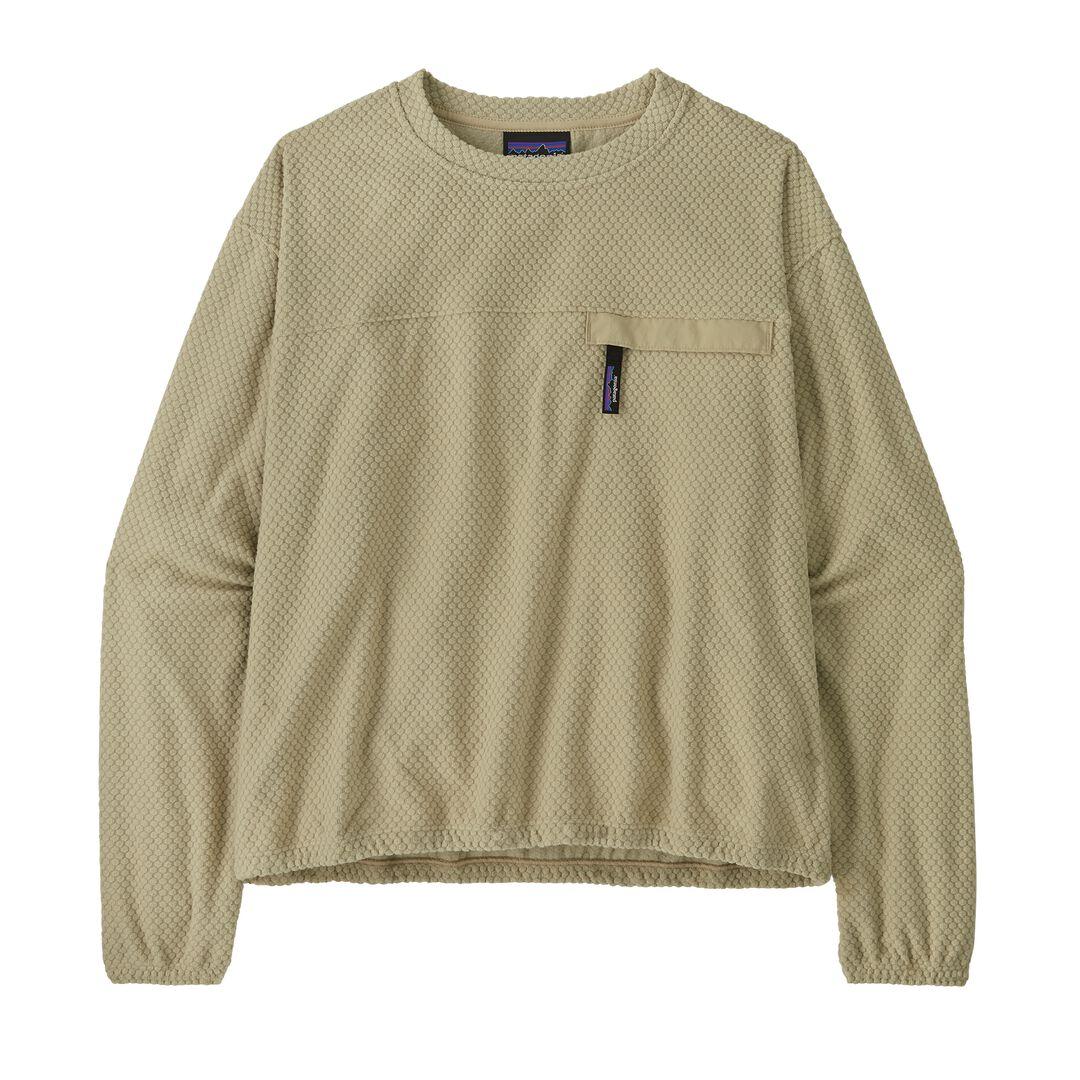 Textured Fleece Crewneck Sweatshirt