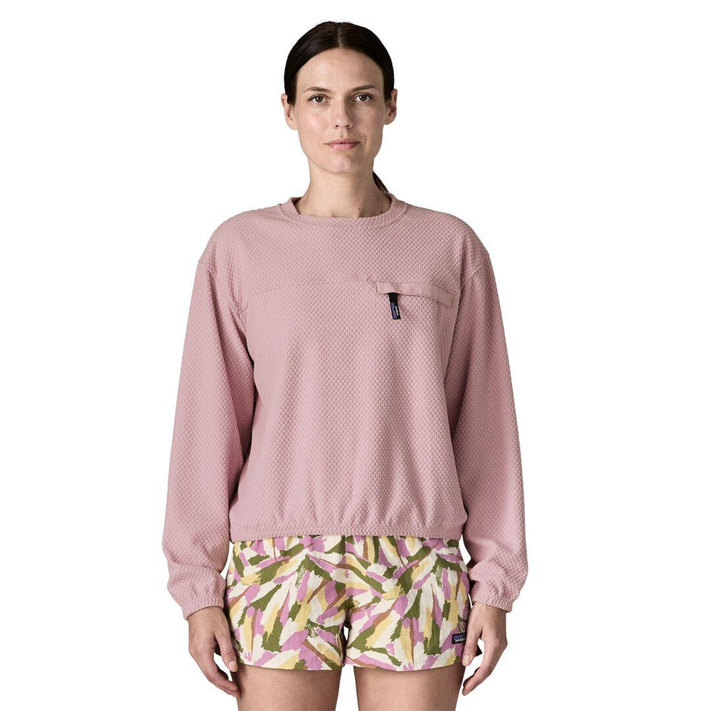 Textured Fleece Crewneck Sweatshirt