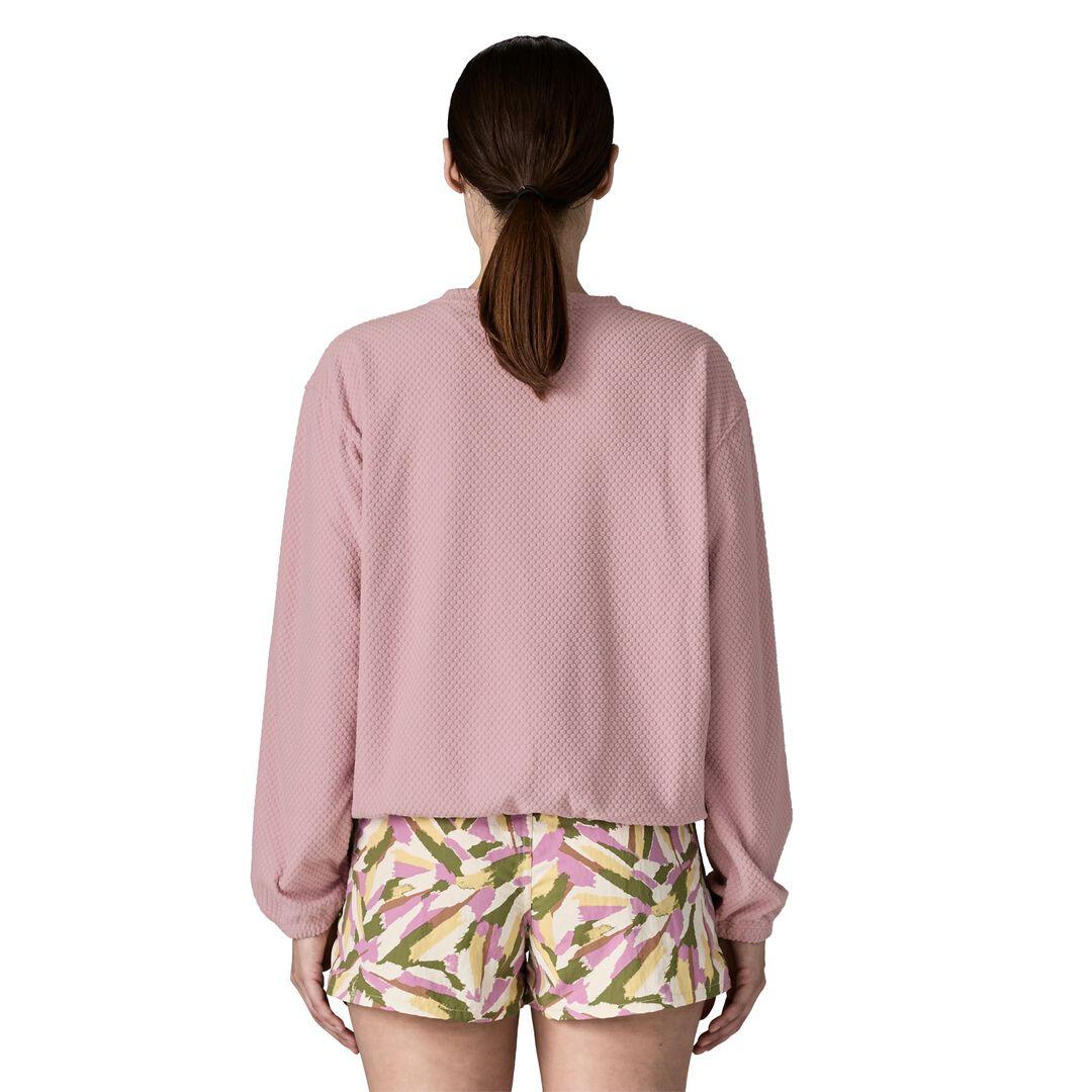 Textured Fleece Crewneck Sweatshirt