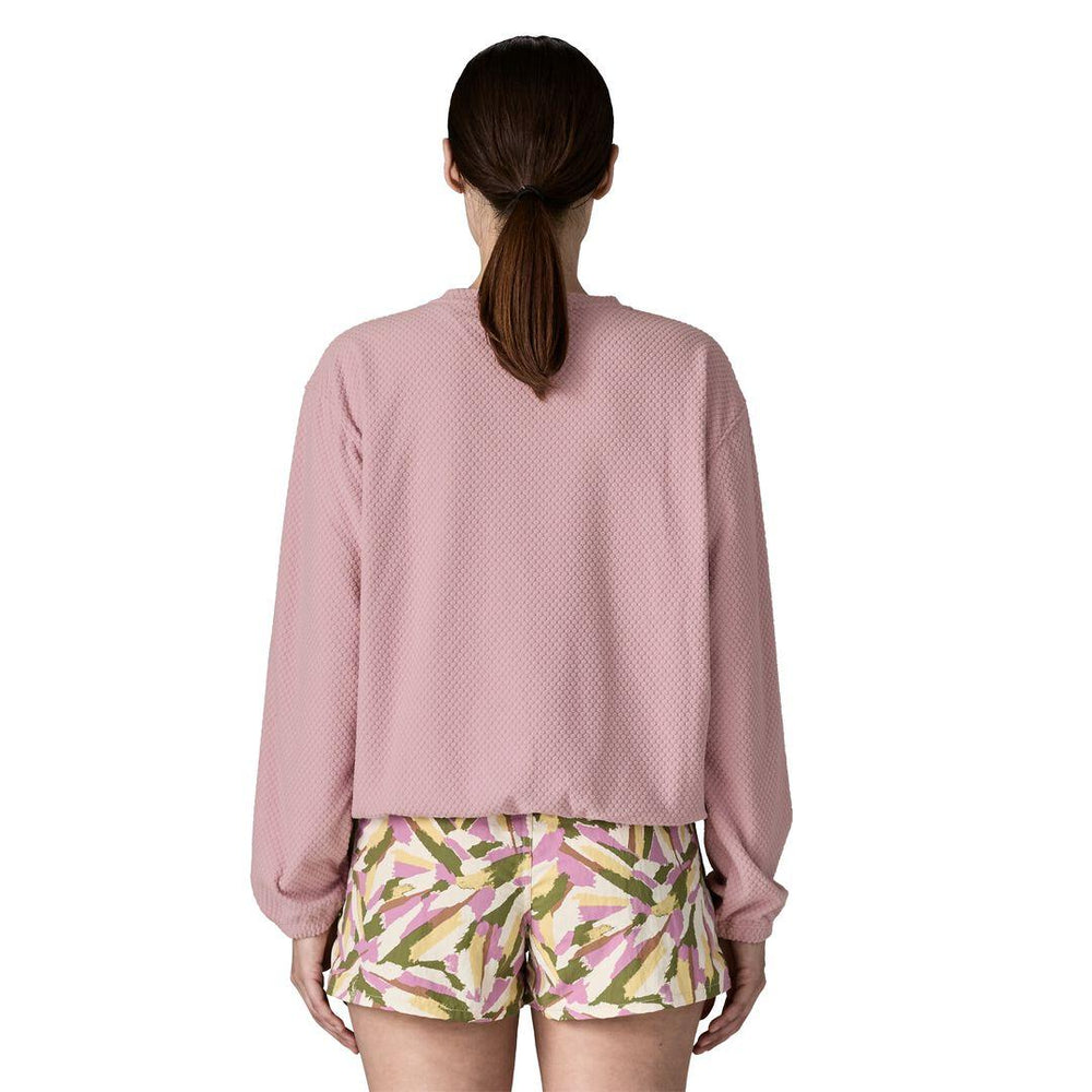 Textured Fleece Crewneck Sweatshirt