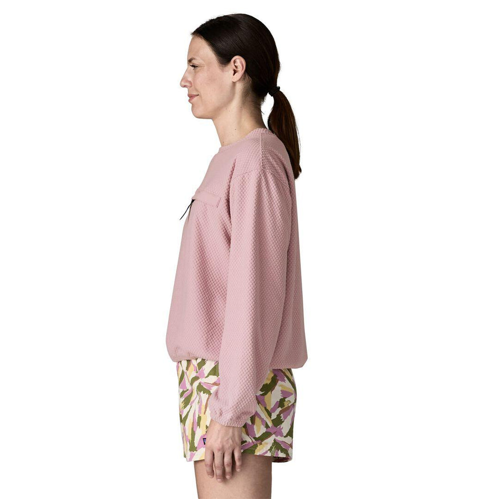 Textured Fleece Crewneck Sweatshirt