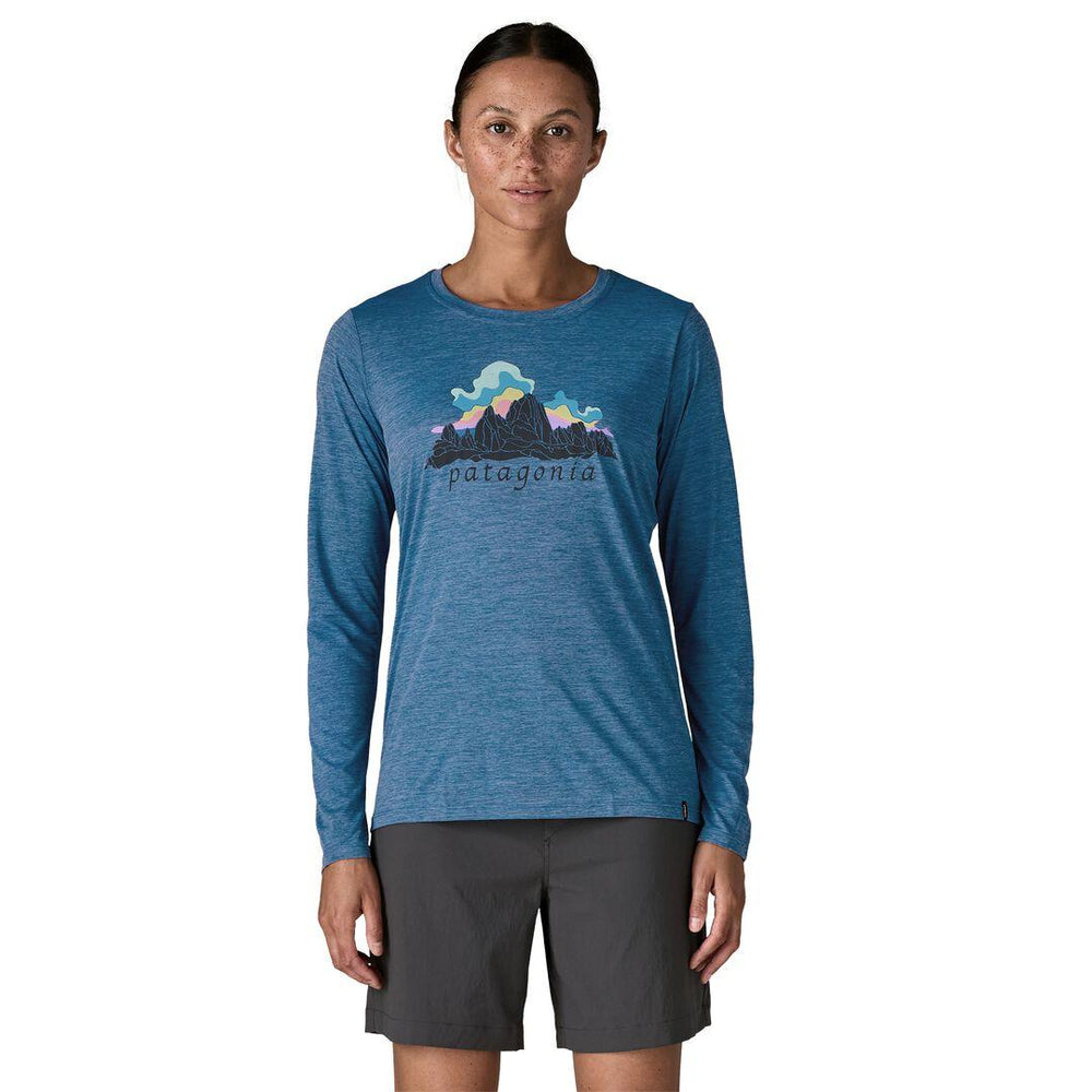 Long-Sleeved Capilene® Cool Daily Shirt - Fitz Roy Nimbus
