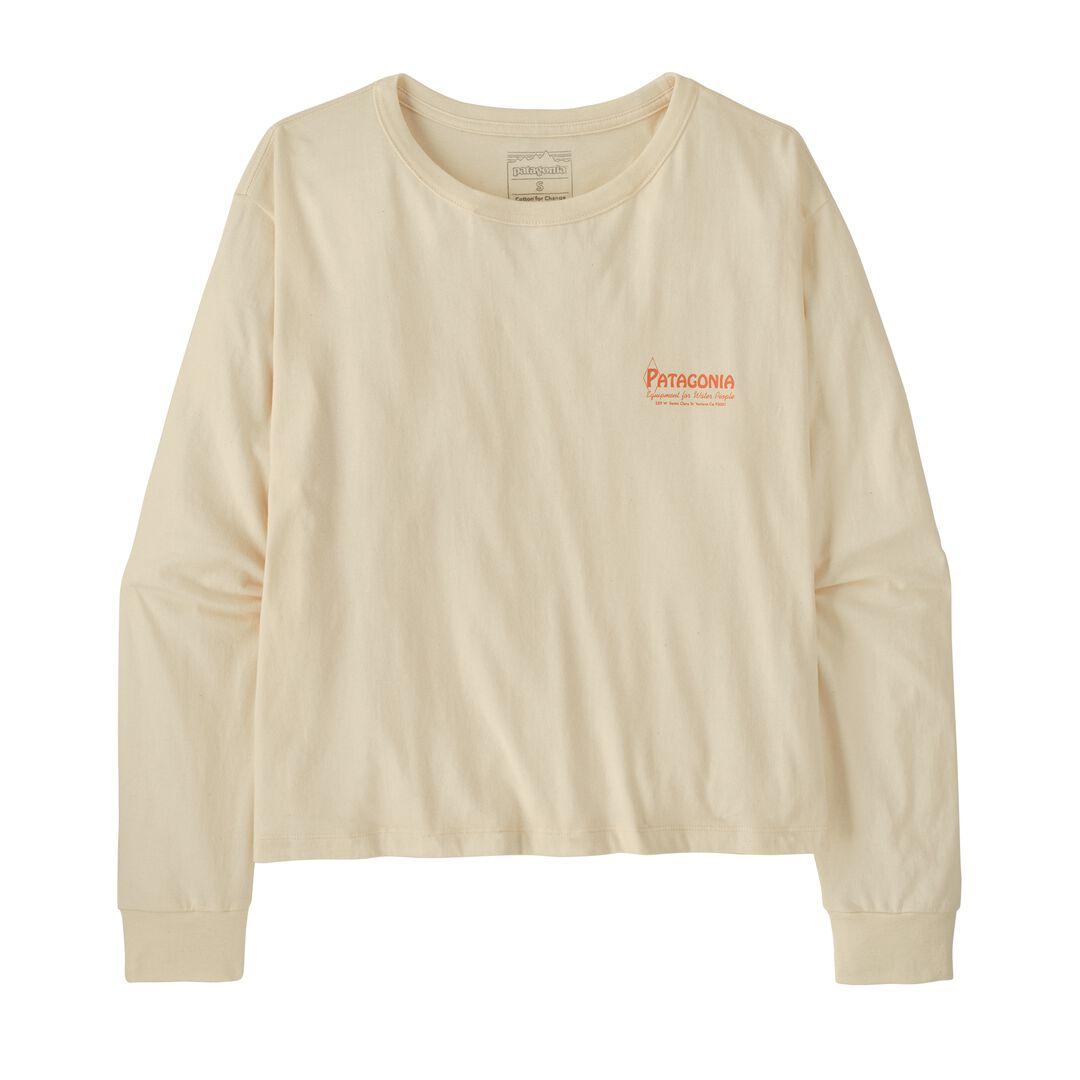 Long-Sleeved Water People Banner Easy-Cut T-Shirt