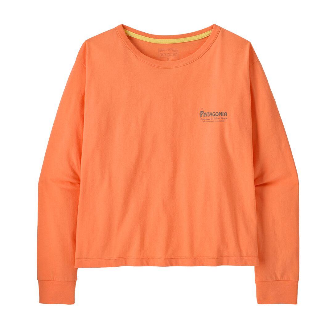 Long-Sleeved Water People Banner Easy-Cut T-Shirt