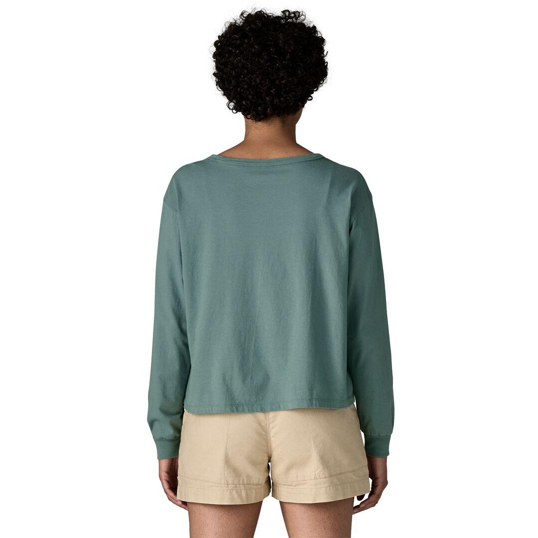 Long-Sleeved Water People Banner Easy-Cut T-Shirt