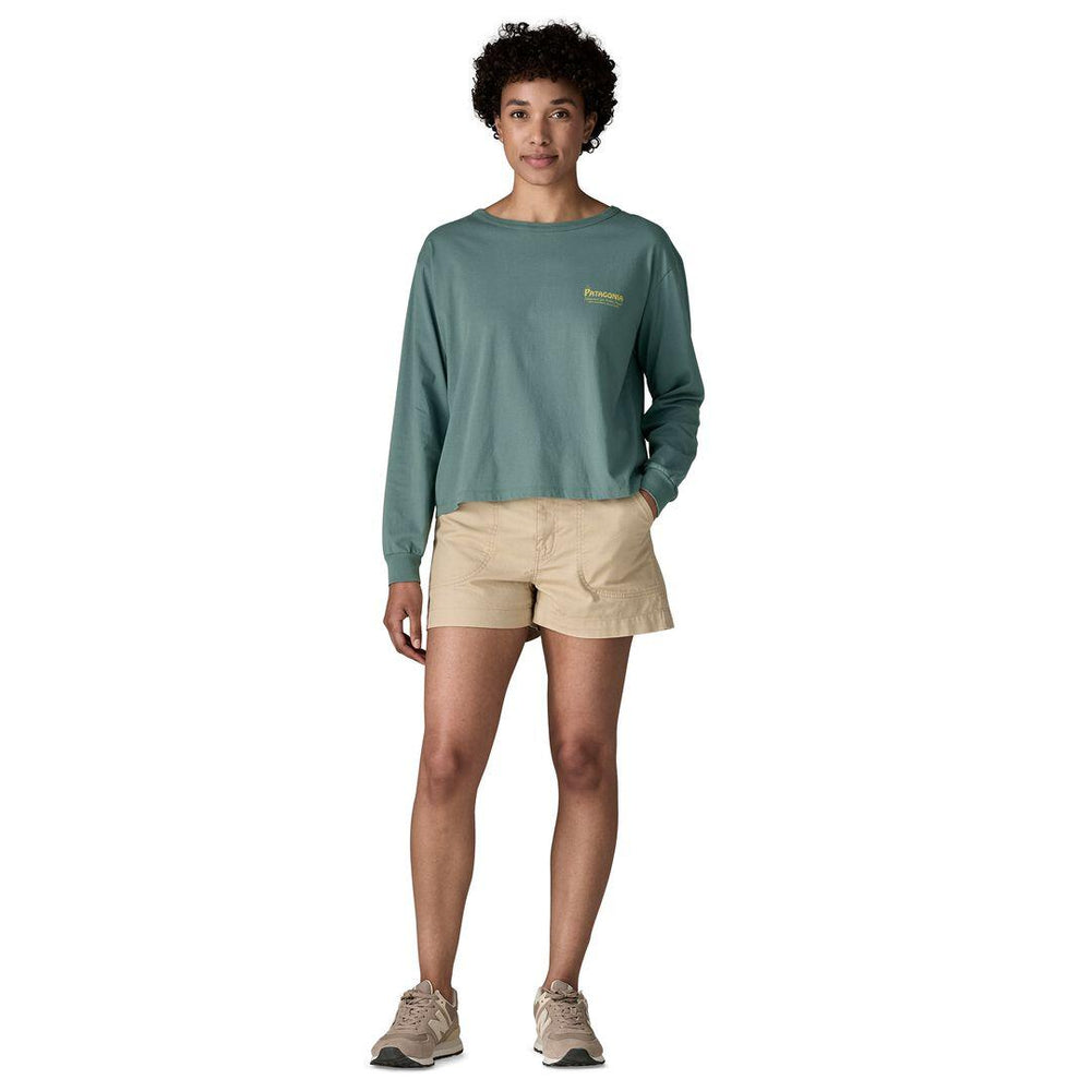 Long-Sleeved Water People Banner Easy-Cut T-Shirt