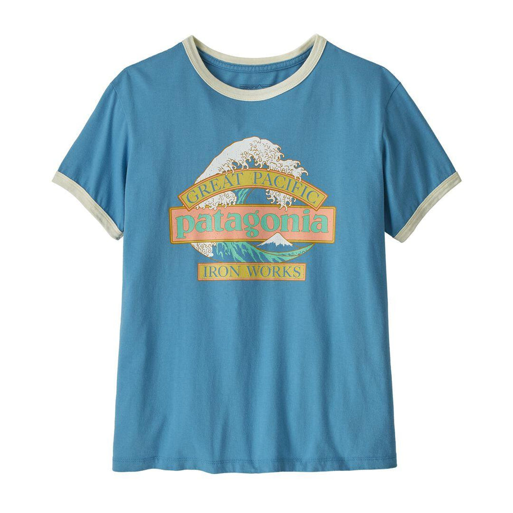 Great Waves Ringer Tee