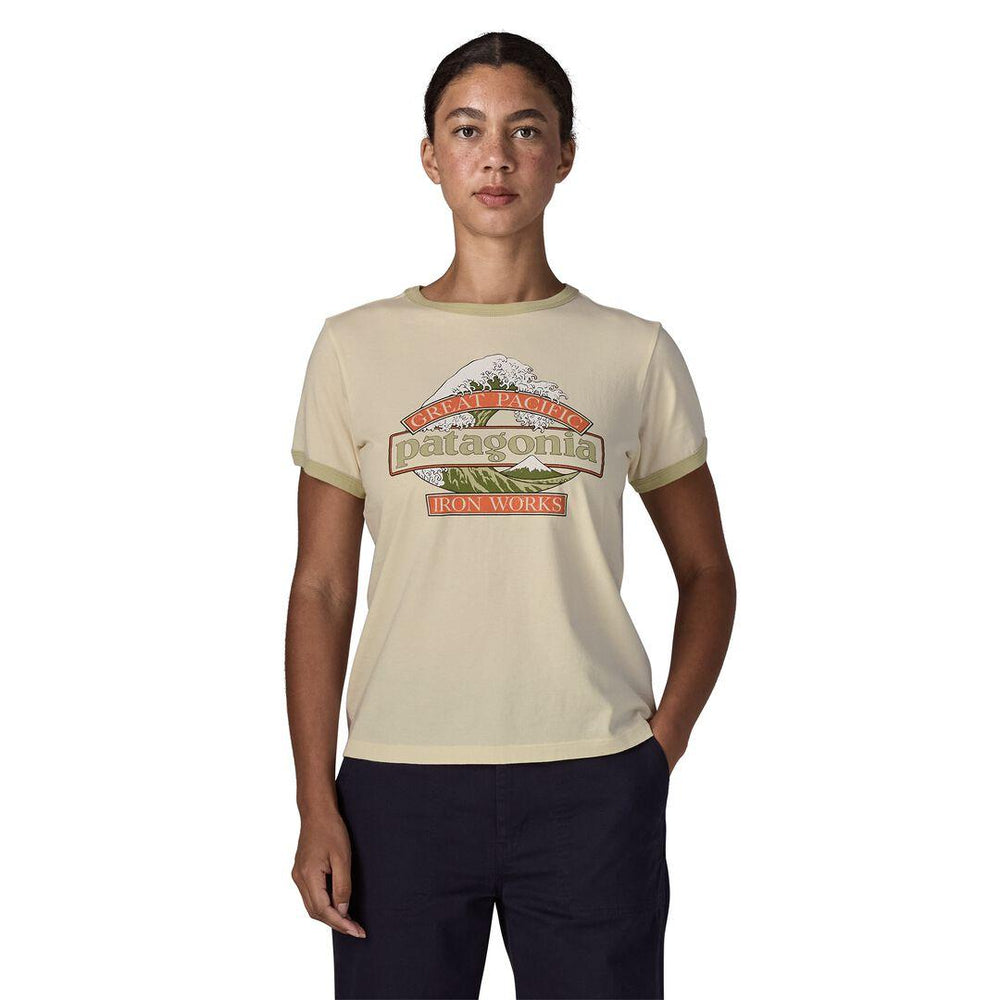 Great Waves Ringer Tee