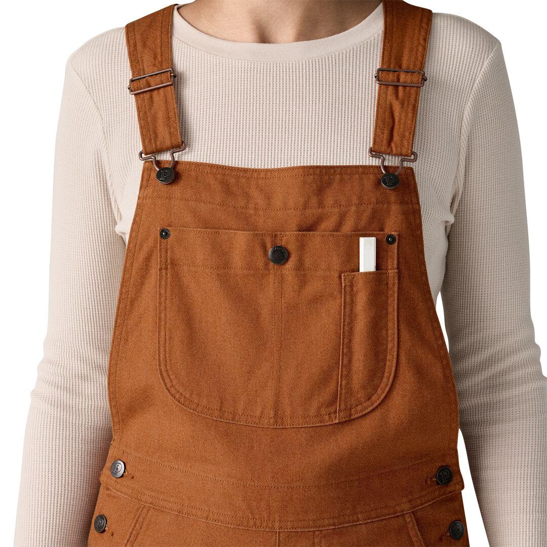 All Seasons Canvas Bib Work Overalls - Short