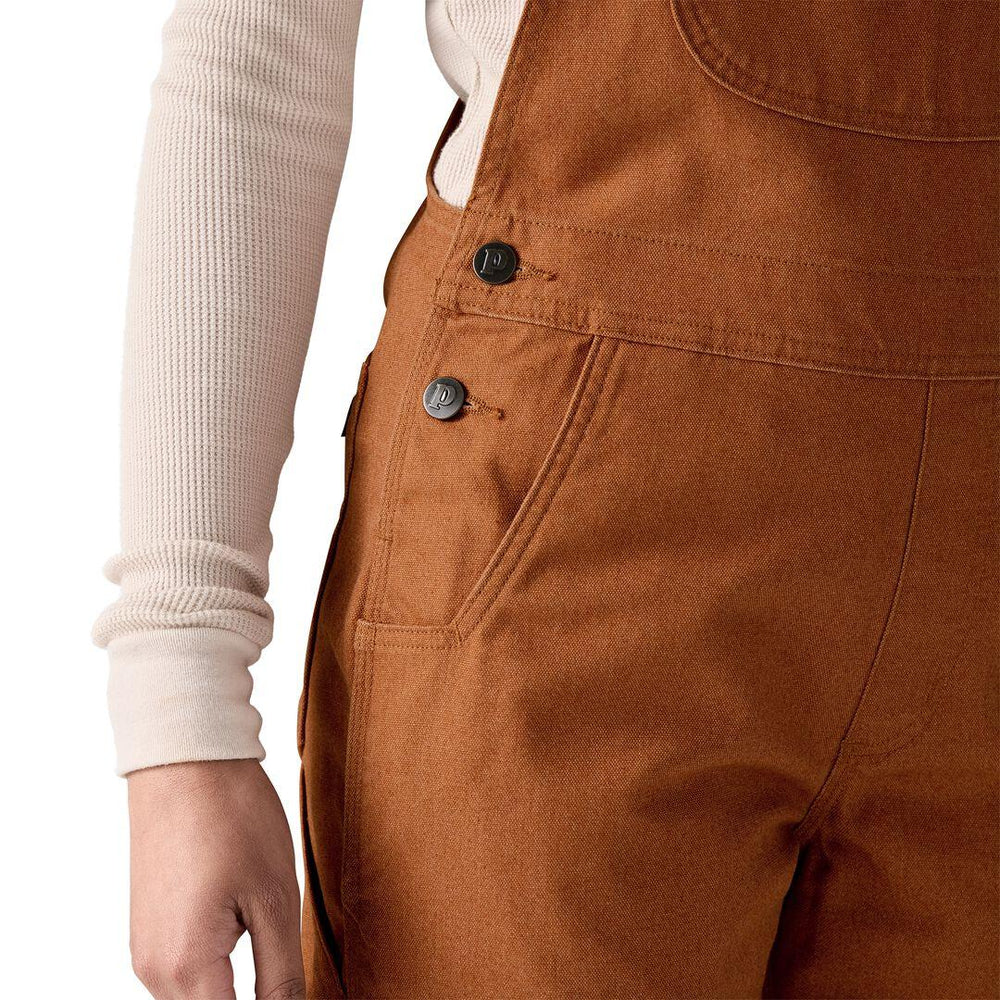All Seasons Canvas Bib Work Overalls - Short