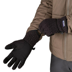 Retro Pile Fleece Gloves