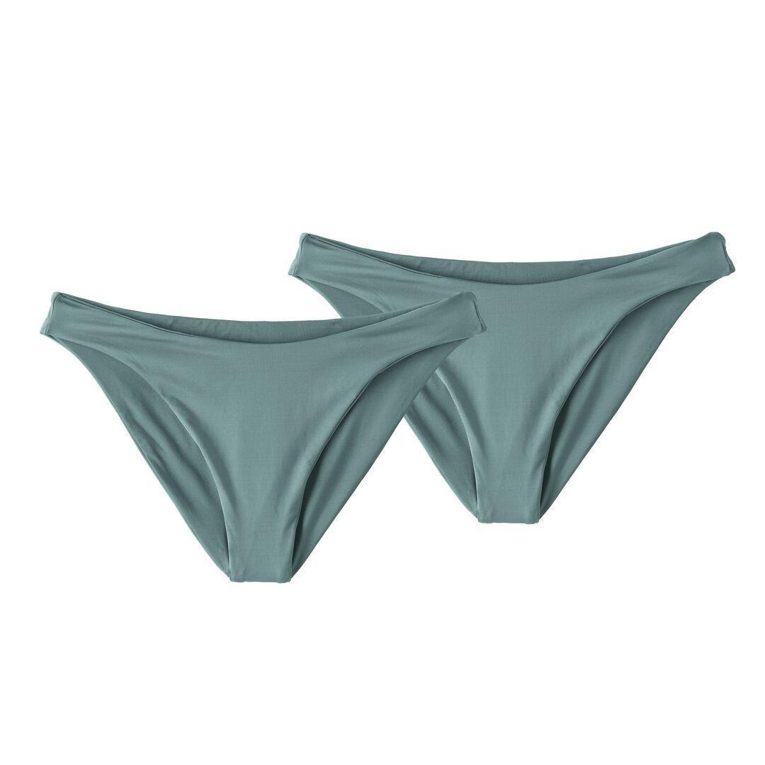 Reversible Cross Shore Mid-Rise Bikini Bottoms